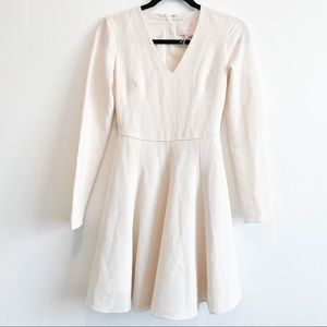 Gal Meets Glam v neck a line dress 00